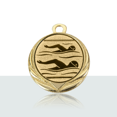 Medaglia di Nuoto ME63 Set oro-argento-bronzo - Product Image 3