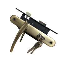 Cerradura de mortaja impermeable para puerta de madera característica antirrobo de desbloqueo de llave