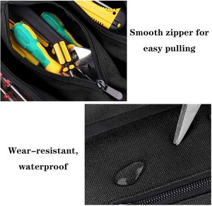 Muestra Gratuita, Bolsa de Herramientas Enrollable de Poliéster Resistente y Portátil, Kit de Herramientas, Bolsa de Herramientas Plegable, Kit de Herramientas para Automóvil - Product Image 3