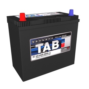 Batería de Auto Tab de 12V 45Ah 400A Sellada y Libre de Mantenimiento para Uso en Automóviles - Product Image 1