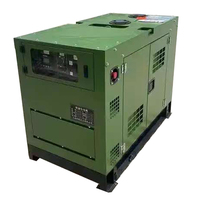 Generador Diésel Monofásico DMS-K10 de 10kw 12.5kva con Motor Kubota V1505, 60hz, Grupo Electrógeno STF-164C sin Escobillas, Fabricante OEM