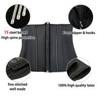 Faja Deportiva Doble Trimmer para Entrenamiento, Gimnasio, Cinturón de Corsé Flexible y Ecológico, Talla XXL