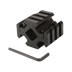 Factory Direct 13-20mm <b>clamp</b> 35mm Length 17mm Inner Diameter 21mm Quad-Slot Aluminum Alloy Optics Accessory outdoor Sports - Product Image 4