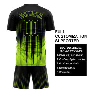 サッカーユニフォーム卸売工場直送サッカーキットメンズサッカーユニフォームカスタムチームウェアプログラム用 - Product Image 2