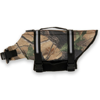 Gilet de sauvetage pour chien, gilet réglable à flottabilité ajustable avec anneau en D, gilet de flottation sportif réfléchissant pour chiens de petite/grande taille