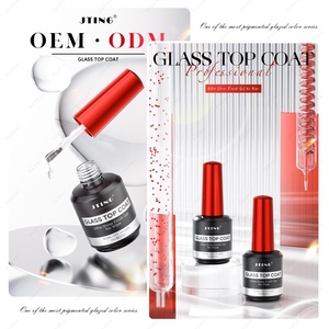 JTING Nouvelle Arrivée 2024 Vernis Gel de Finition Sans Résidu Effet Verre Ultra-Brillant Sans HEMA Prise en Charge ODM/OEM Personnalisation Marque Propre - Product Image 6