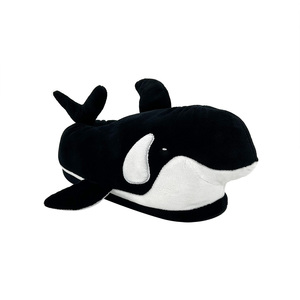 Cartoon Pluche Dolfijnenslippers Winter Schattige Dolfijn Voor Volwassen All-Inclusive Zachte Dolfijnen Met Dikke Zolen - Product Image 3