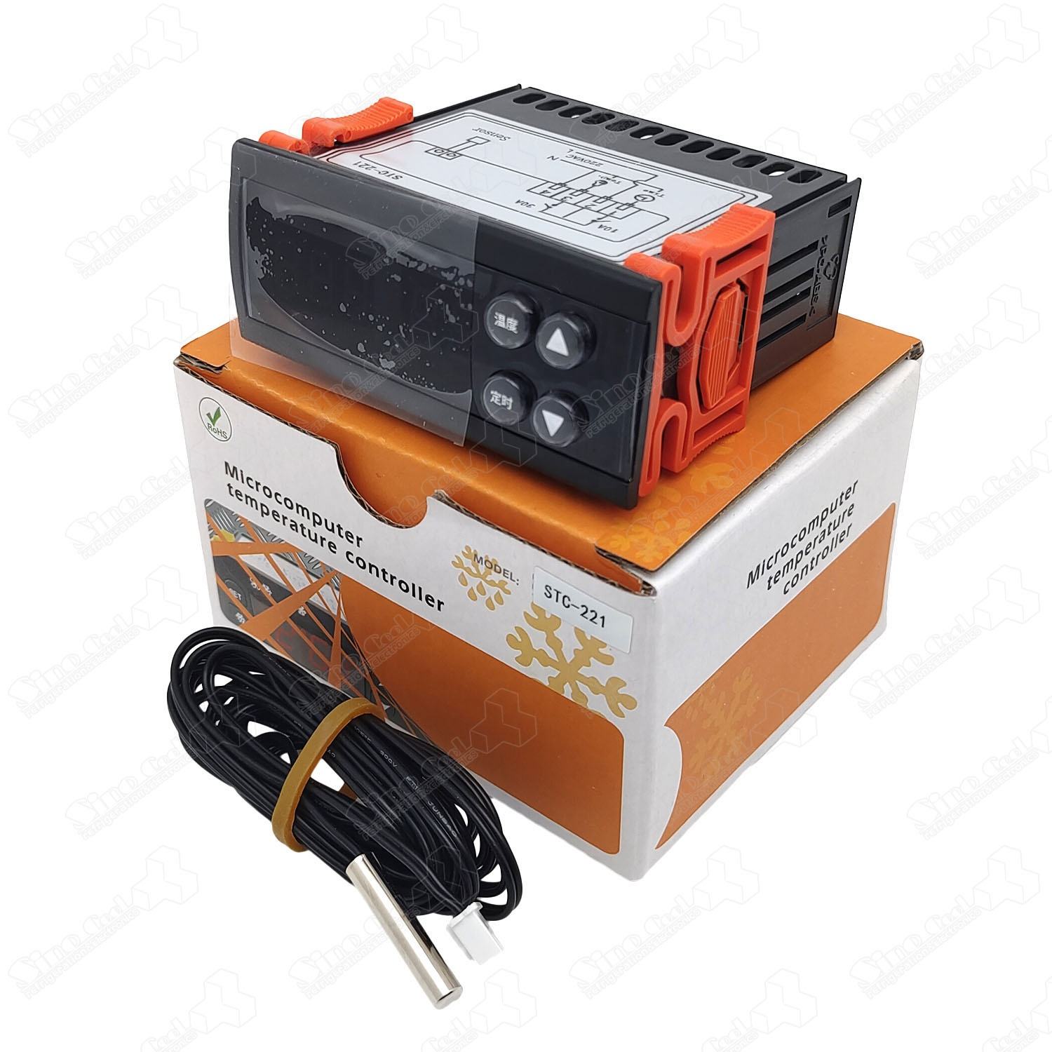 TERMOSTATO RISCALDATORE PER ACQUARIO REGOLATORE TEMPERATURA 75W AD - Foto 8