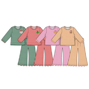 Conjuntos de Ropa para Niñas, Boutique de Ropa Infantil, Otoño, Día de Acción de Gracias, Navidad, Diseño Festivo - Product Image 1