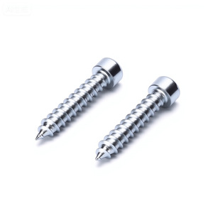 Tornillos autorroscantes de cabeza hexagonal M5 M6, zincados, de cabeza cilíndrica para aplicaciones en muebles de madera, estándar métrico, grado B, nivel 4.8 - Product Image 2
