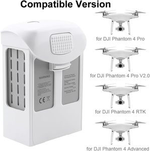 Batería <span class=keywords><strong>Phantom</strong></span> <span class=keywords><strong>4</strong></span> <span class=keywords><strong>de</strong></span> 5870mAh 15.2V, Batería Inteligente para Dron para DJI <span class=keywords><strong>Phantom</strong></span> <span class=keywords><strong>4</strong></span>/<span class=keywords><strong>4</strong></span> Advanced/<span class=keywords><strong>4</strong></span> Pro/<span class=keywords><strong>4</strong></span> Pro V2.0/<span class=keywords><strong>4</strong></span> RTK - Product Image 2