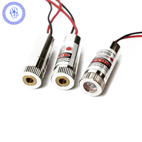 Focusable 650nm 100mW 90 Degrees Fan Angle Line Shape Red Laser Diode Module 5V
