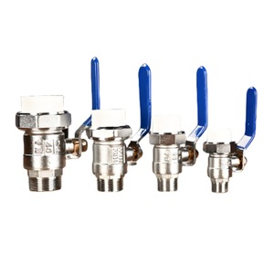 Ball Valve Internal External Thread 25 Mm Water Air Switch Type Heating System Use - Product Image 1