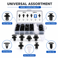 Clips de fixation pour panneaux de porte en plastique POM automobile, attaches de carrosserie, rivets de pare-chocs, ensemble assorti
