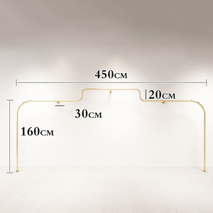 מכר בוטיק מדף תצוגת בגדי אספקת Stand התאמה אישית - Product Image 6