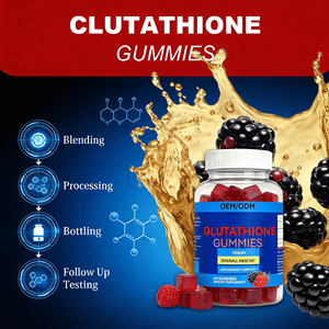 Gomme al Glutatione Vegane Antiossidanti per Migliorare l'Immunità Integratore per Adulti |   OEM ODM - Product Image 2