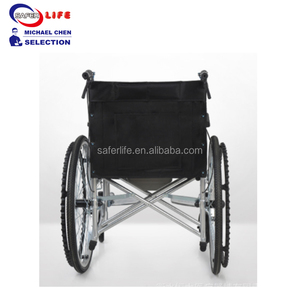 Silla de ruedas de acero plegable, Manual - Product Image 4