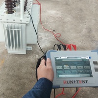 Testeur de résistance d'enroulement de transformateur numérique portable haute précision avec batterie intégrée et protection IP65