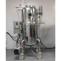 Tanque de fermentación de acero inoxidable de alto rendimiento de 50-500L para producción de setas líquidas