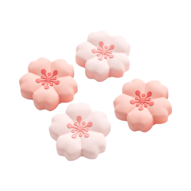 Sakura Protective Silicone Thumb Grips with Print for Controller Thumb Stick Cap Sakura 3D Printed Silicone Thumb Stick Cap