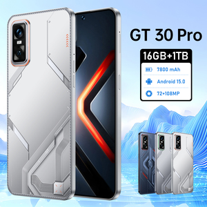 GT30 Pro chơi game 5g điện thoại thông minh 4K Led hiển thị 120Hz Nhận dạng khuôn mặt chống sốc 16GB + 1TB lưu trữ kép <span class=keywords><strong>Sim</strong></span> - Product Image 4