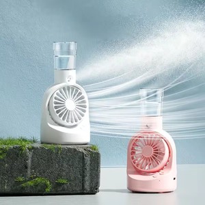 Nouveau ventilateur pulvérisateur F6, ventilateurs portables à main pour étudiants, enfants, extérieur, maison, bureau, mini ventilateur, ventilateur à main avec humidification par pulvérisation, été - Product Image 5