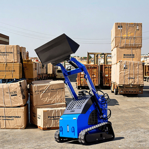 Nhà máy-bán <span class=keywords><strong>mini</strong></span> loader thực tế và không gian thân thiện với đáng tin cậy động cơ-Sản phẩm thuận tiện xử lý thép Skid loader - Product Image 3