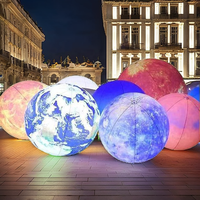 Échantillon Gratuit - Ballon Publicitaire Géant Gonflable en Nylon avec Lumière LED, Impression UV, Grande Taille