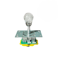 Poupée Griffe Grue Machine Joystick Intégré Boule de Cristal Poignée Directionnelle Interrupteur Couleur Joystick Arcade Game Machine Accessoire