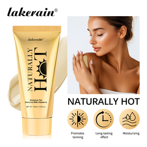 Lakerain autobronceador de larga duración sin sol falso bronceado Mousse de bronceado Etiqueta Privada para <span class=keywords><strong>Amazon</strong></span> más vendidos - Product Image 2