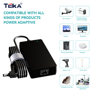 Adaptador de Corriente de Escritorio de 180W CC, Salida 19V9.5A 24V7.5A, Enchufe y Cable Personalizables Resistentes al Fuego para Proyector y Portátil - Product Image 6