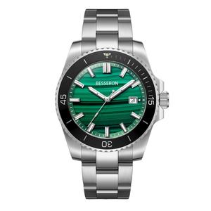 Reloj de Hombre Personalizado Luminoso de 42 mm con Esfera Turquesa, Resistente al Agua, Movimiento Japonés NH35, Mecánico Automático de Acero Inoxidable - Product Image 6