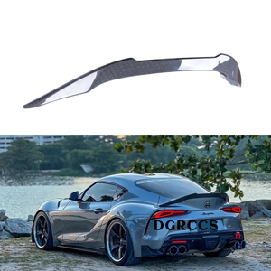 สปอยเลอร์หลังคาร์บอนไฟเบอร์ทรง OE สำหรับ A90 ปี 2019-2023 ลายรังผึ้ง - Product Image 1