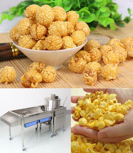 أعلى جودة أفضل شراء تصنيفا التلقائي التحريك الكهرومغناطيسي الملونة الجبن الساخن زبدة الفشار خط إنتاج آلة - Product Image 6