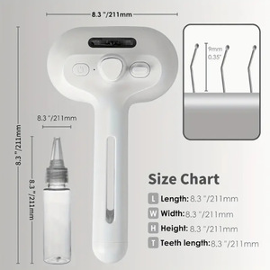Otomatik Taşınabilir Katlanabilir Spreyli Köpek Fırçası Evcil Hayvan Tarağı Tüy Dökücü Çevre Dostu ABS Malzemeli Güzellik Masaj Tarağı - Product Image 6