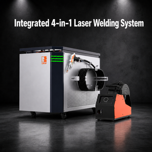 Machine de soudage laser portative refroidie à l'eau de 2000 W pour tôles métalliques avec fonctionnement multifonctionnel 4 en 1 - Product Image 4