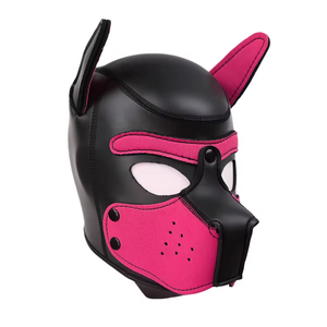 Harnais en cuir BDSM pour jeux de rôle, équipement de bondage pour adultes avec <span class=keywords><strong>masque</strong></span> fétichiste <span class=keywords><strong>chien</strong></span> pour divertissement <span class=keywords><strong>SM</strong></span> - Product Image 1