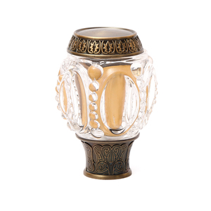 Terminales Decorativos de Cristal Estilo Argelino de 19 mm para Barras de Cortina de Cristal - Product Image 3