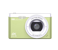 Appareil photo numérique reflex numérique 4K en gros D16B, grand angle 170°, zoom 16x, capteur Sony IMX175 48MP, écran 2,8 pouces, 128 Go, 13 modes de scène, reconnaissance faciale