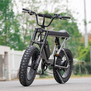 Vélo électrique rétro à suspension intégrale 1500w rapide - Product Image 6