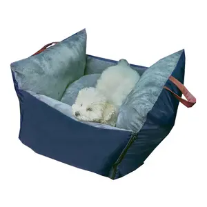 Vendita calda lavabile da viaggio peluche per animali domestici seggiolino per cani e seggiolini di sicurezza per auto letto