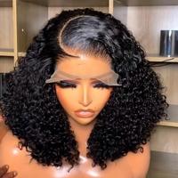 Wig Rambut Asli Vietnam 5x5 HD Lace Closure 250% Density Body Wave Tanpa Lem Pre-Plucked dengan Baby Hair untuk Wanita Kulit Hitam