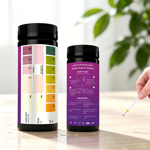 Kit de Détection Rapide des Infections Urinaires 3-en-1 <span class=keywords><strong>pour</strong></span> Bandelettes : <span class=keywords><strong>PH</strong></span>, Leucocytes, Nitrites – Modèle URS-UTI 80x5mm - Product Image 2