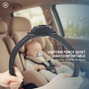 YIKE Bande de remplacement de lame d'<span class=keywords><strong>essuie</strong></span>-<span class=keywords><strong>glace</strong></span> multi-usage en caoutchouc naturel de qualité OEM pour <span class=keywords><strong>essuie</strong></span>-<span class=keywords><strong>glace</strong></span> à châssis hybride - Product Image 2