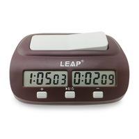 Horloge d'échecs de tournoi Tianfu Brand PQ9907S ABS avec fonctions de pause/bonus/délai