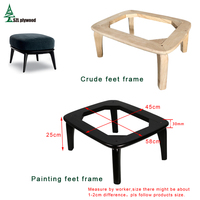 Fauteuil de loisirs en contreplaqué courbé pour chambre d'hôtel, avec pieds en bois, cadre en bois de frêne noir, vente chaude directe usine