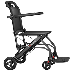 Sedia a Rotelle da Viaggio Pieghevole Leggera in Lega di Alluminio Modello Cansera 52 per Anziani e Disabili a Prezzo all'Ingrosso - Product Image 2