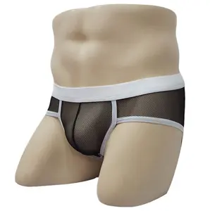 Groothandel Hoge Kwaliteit Erotische Man Panty Tanga Custom String Sexy Slipje Uitgehold Ondergoed Voor Mannen