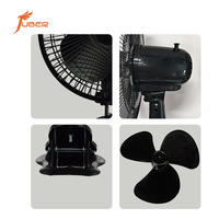 Ventilateur de table électrique compact 6 pouces à 2 vitesses avec grille de sécurité pour enfants, prix d'usine, vente en gros pour usage domestique