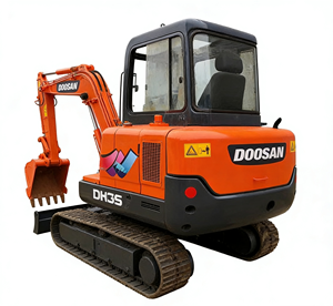 Mejor Precio: Excavadora de Orugas DH35 con Motor Yanmar, Capacidad de Cucharón de 0.14m y Peso de 3500kg, Microexcavadora en Venta - Product Image 1